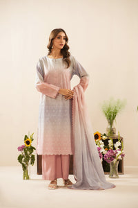 PRINTED LAWN UNSTITCHED 3 PIECE SUIT