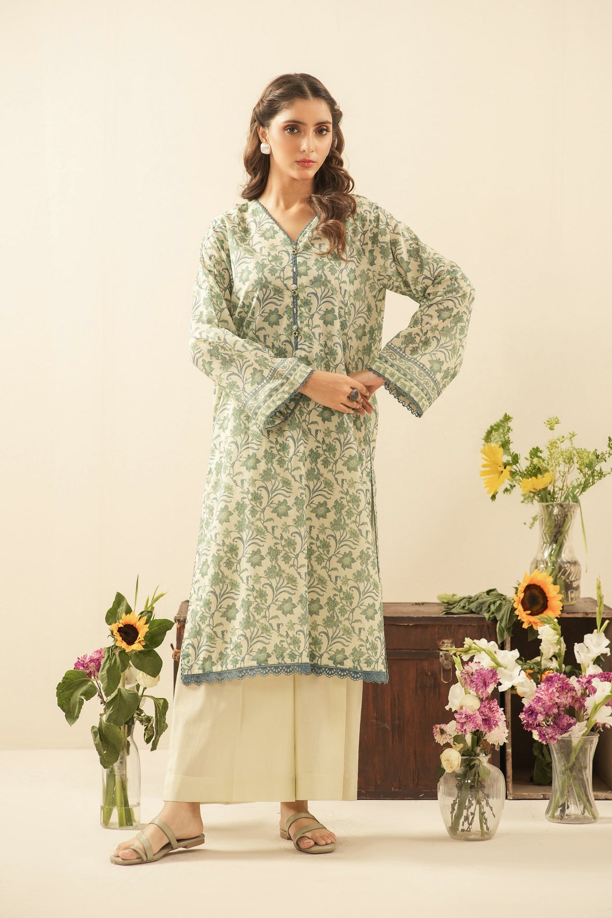 UNSTITCHED 3 PIECE SUIT