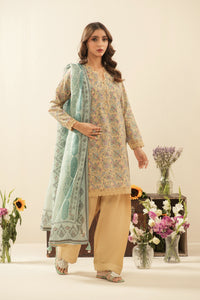 PRINTED LAWN UNSTITCHED 3 PIECE SUIT