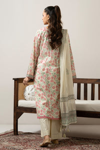PRINTED LAWN UNSTITCHED 3 PIECE SUIT