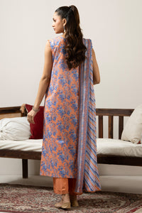 PRINTED LAWN UNSTITCHED 3 PIECE SUIT