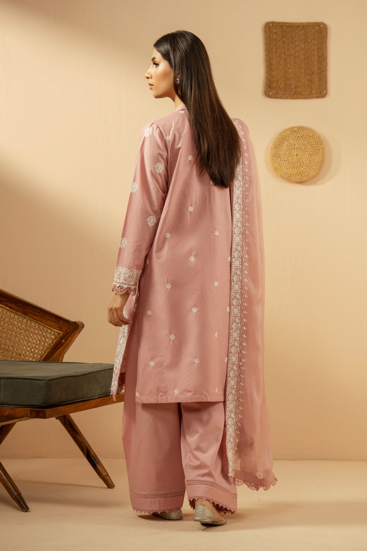 UNSTITCHED 3 PIECE SUIT
