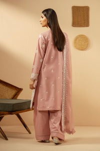EMBROIDERED CHIKANKARI UNSTITCHED 3 PIECE SUIT