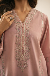 EMBROIDERED CAMBRIC UNSTITCHED 3 PIECE SUIT