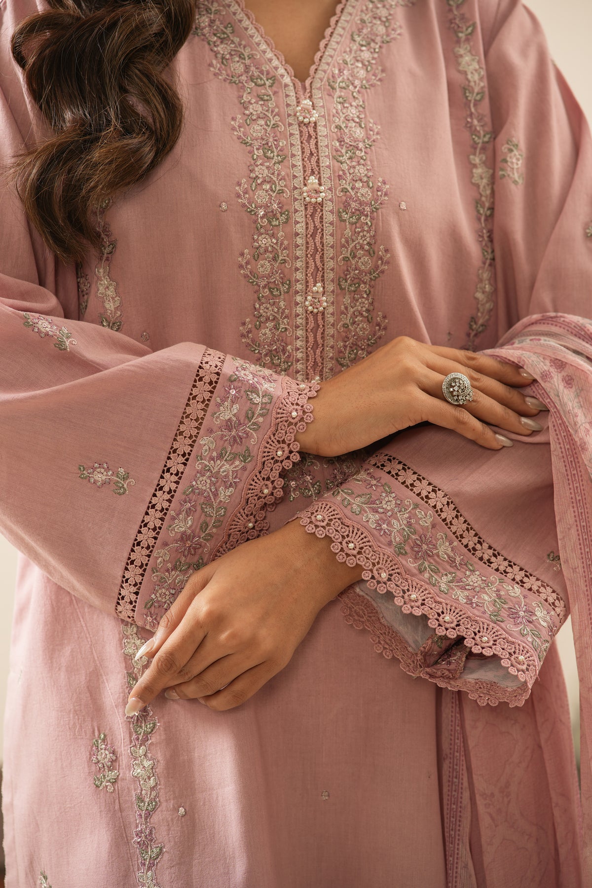 UNSTITCHED 3 PIECE SUIT