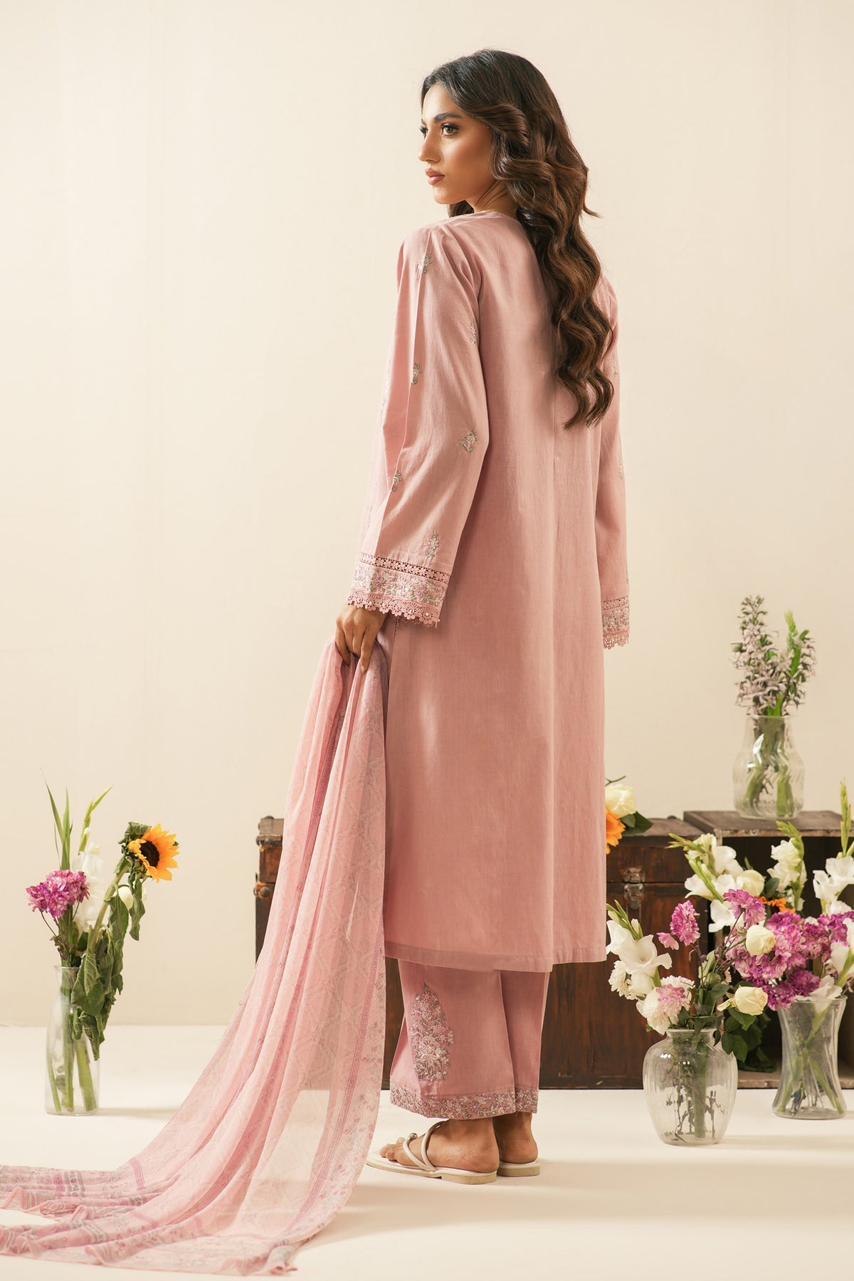 UNSTITCHED 3 PIECE SUIT