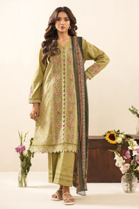 EMBROIDERED CAMBRIC UNSTITCHED 3 PIECE SUIT