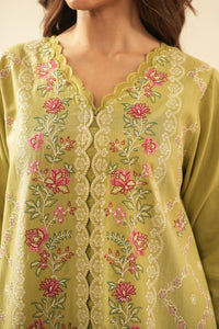 EMBROIDERED CAMBRIC UNSTITCHED 3 PIECE SUIT