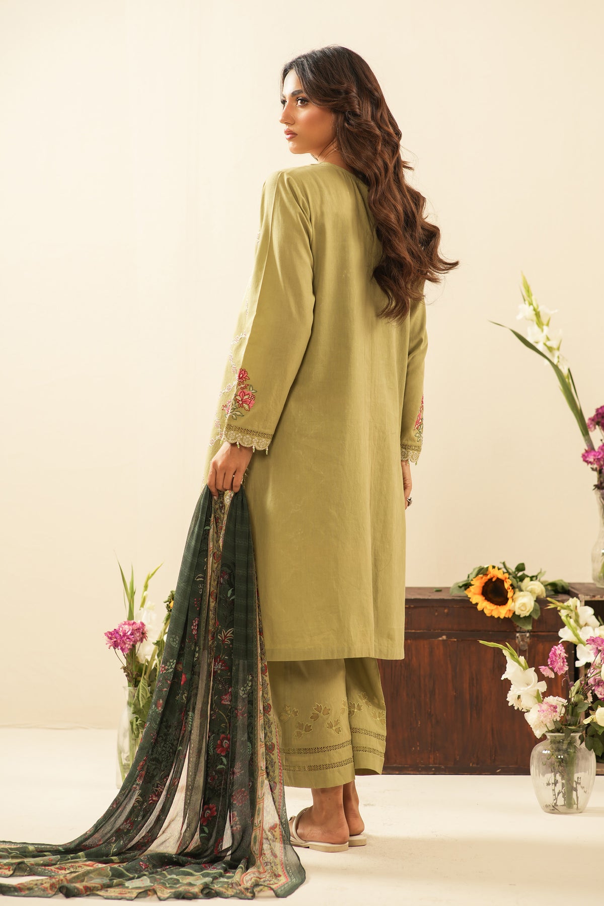 UNSTITCHED 3 PIECE SUIT