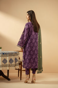 EMBROIDERED LAWN UNSTITCHED 3 PIECE SUIT
