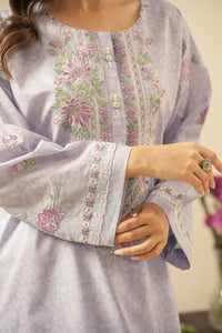 EMBROIDERED LAWN UNSTITCHED 3 PIECE SUIT