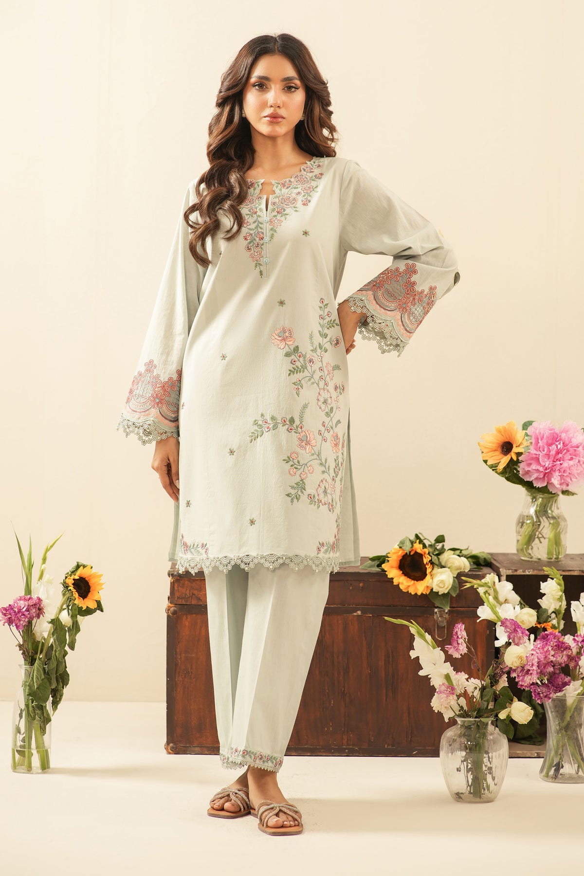 UNSTITCHED 3 PIECE SUIT