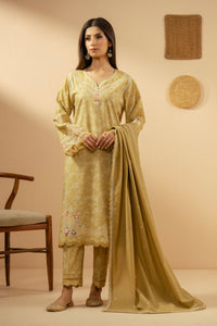 EMBROIDERED CAMBRIC UNSTITCHED 3 PIECE SUIT