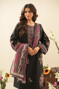 EMBROIDERED CAMBRIC UNSTITCHED 3 PIECE SUIT