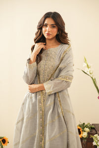 EMBROIDERED CAMBRIC UNSTITCHED 3 PIECE SUIT