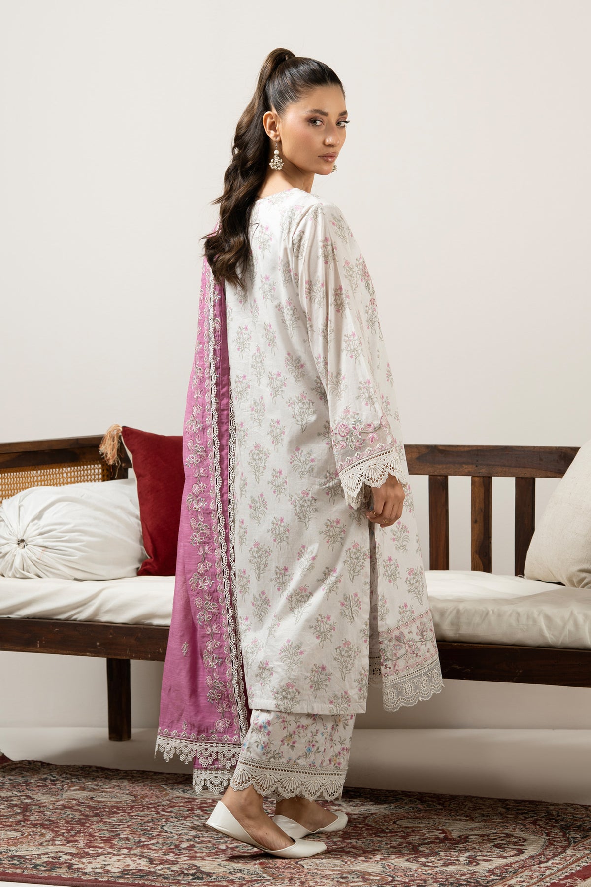 UNSTITCHED 3 PIECE SUIT
