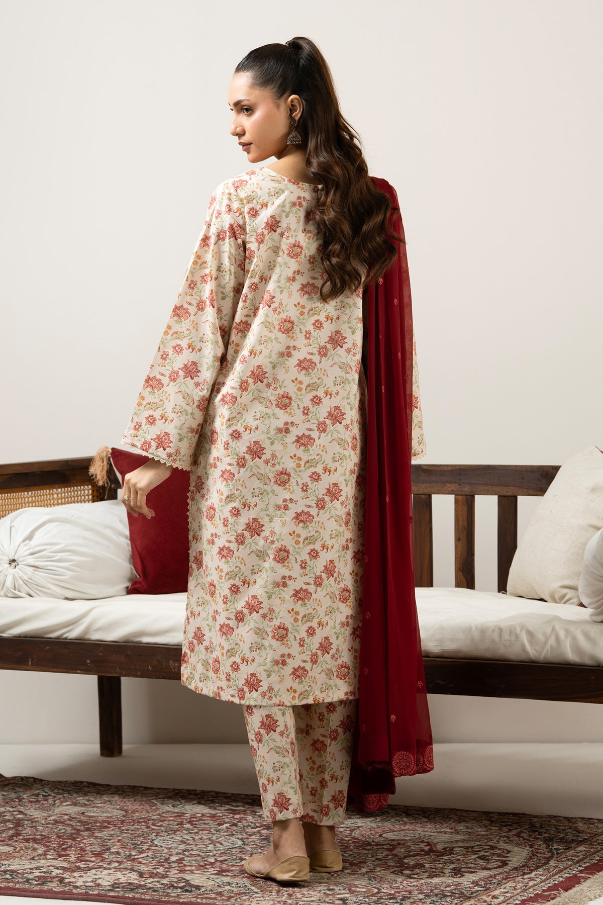 UNSTITCHED 3 PIECE SUIT