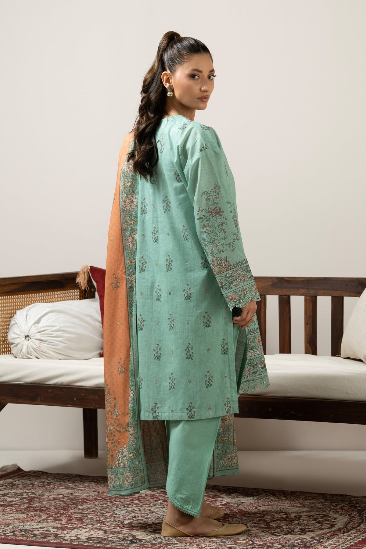 UNSTITCHED 3 PIECE SUIT