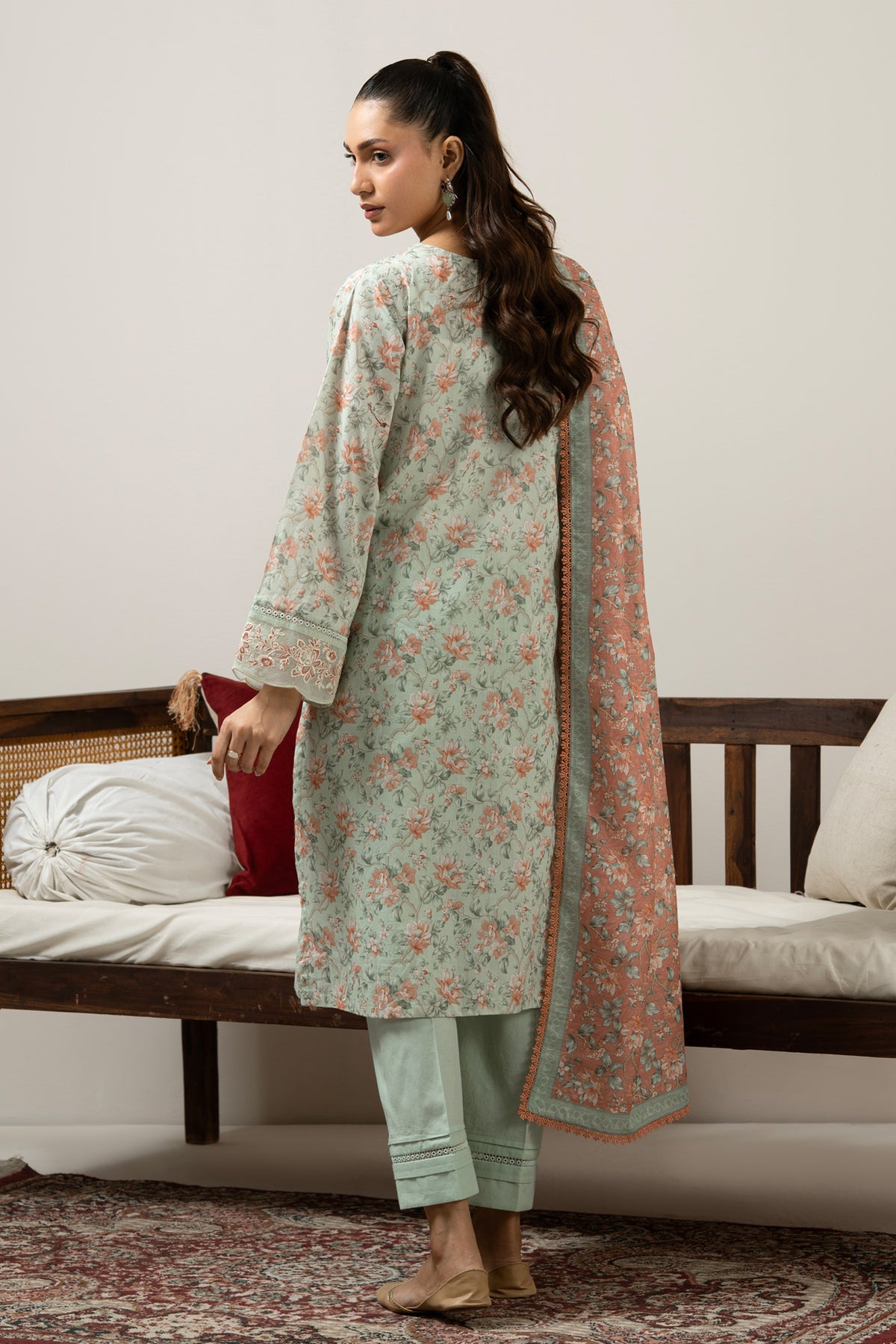 UNSTITCHED 3 PIECE SUIT