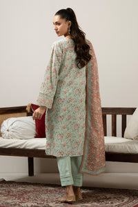 PRINTED LAWN UNSTITCHED 3 PIECE SUIT
