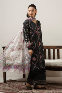 EMBROIDERED LAWN UNSTITCHED 3 PIECE SUIT