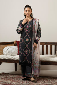 EMBROIDERED LAWN UNSTITCHED 3 PIECE SUIT