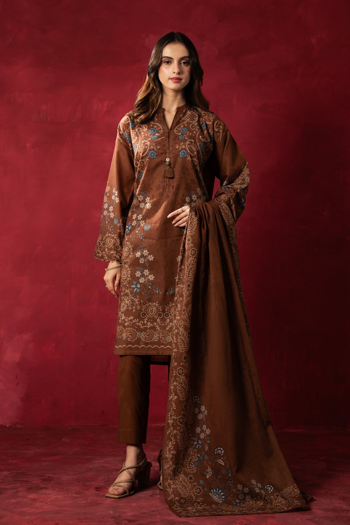 STITCHED 3 PIECE SUIT