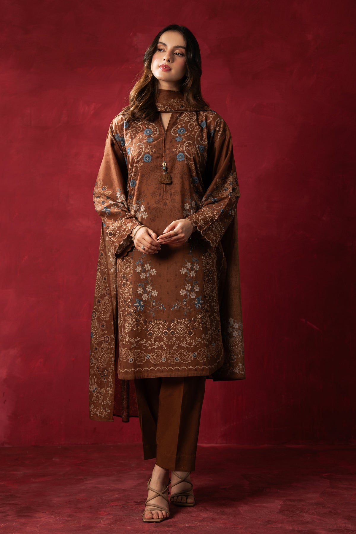 STITCHED 3 PIECE SUIT