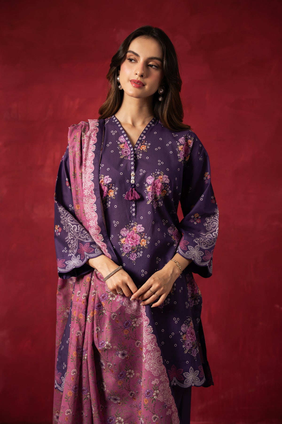 STITCHED 3 PIECE SUIT