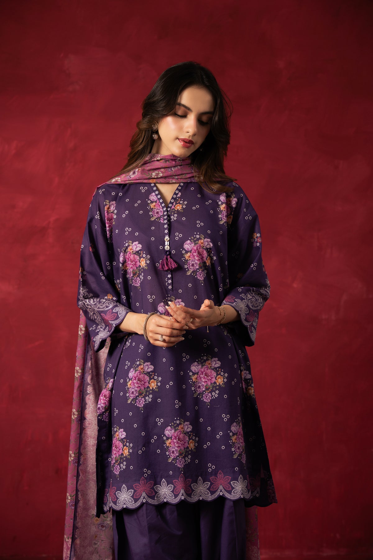 STITCHED 3 PIECE SUIT