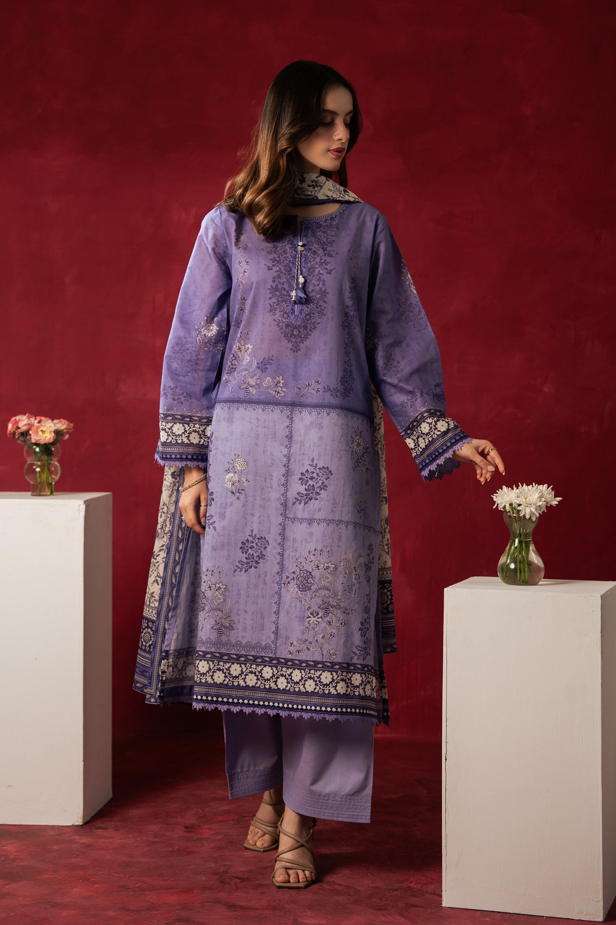 STITCHED 3 PIECE SUIT
