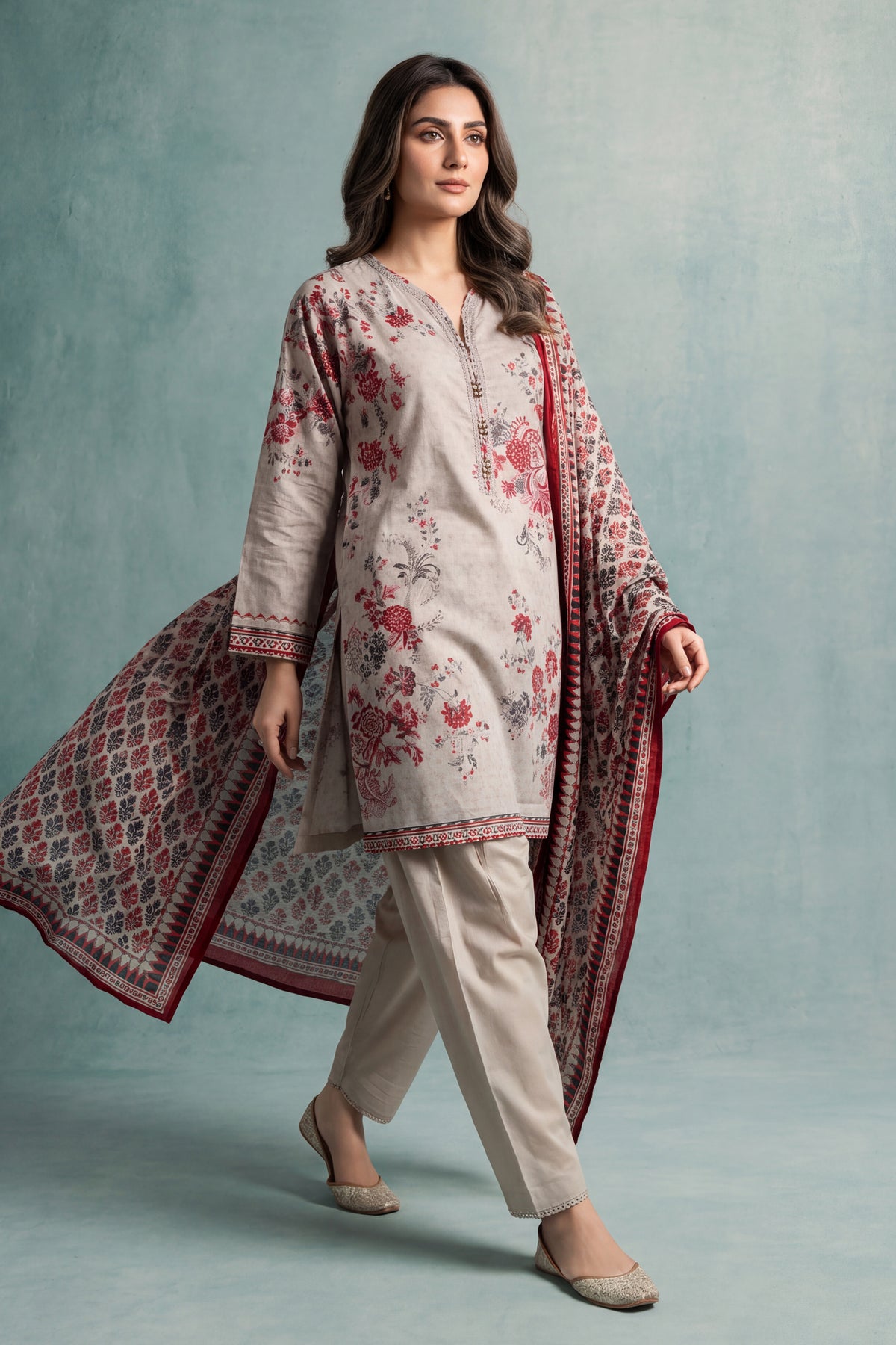 Unstitched 3-Piece