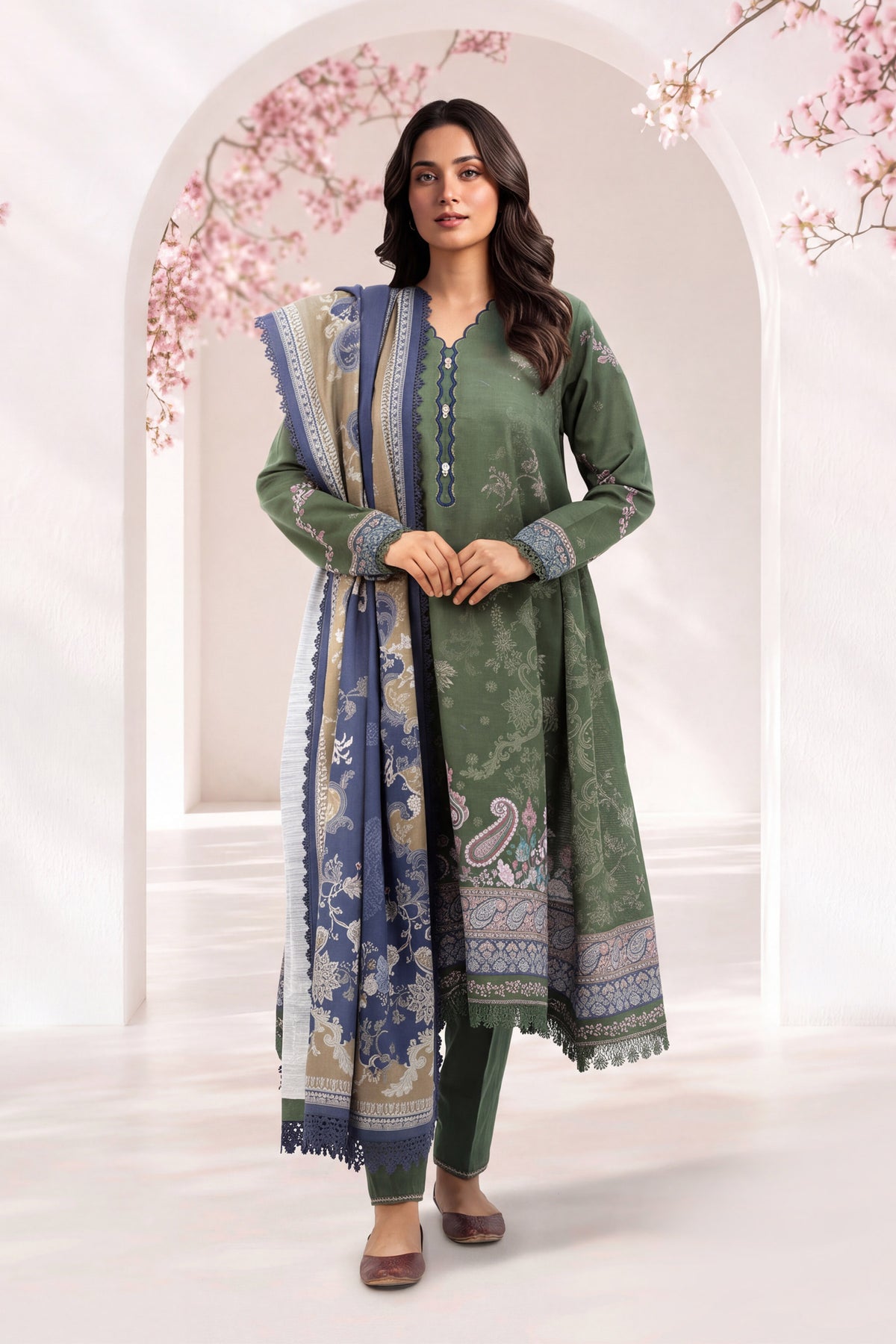 Unstitched 3-Piece