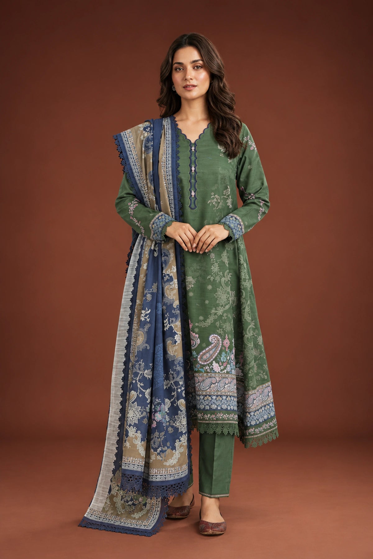 Unstitched 3-Piece