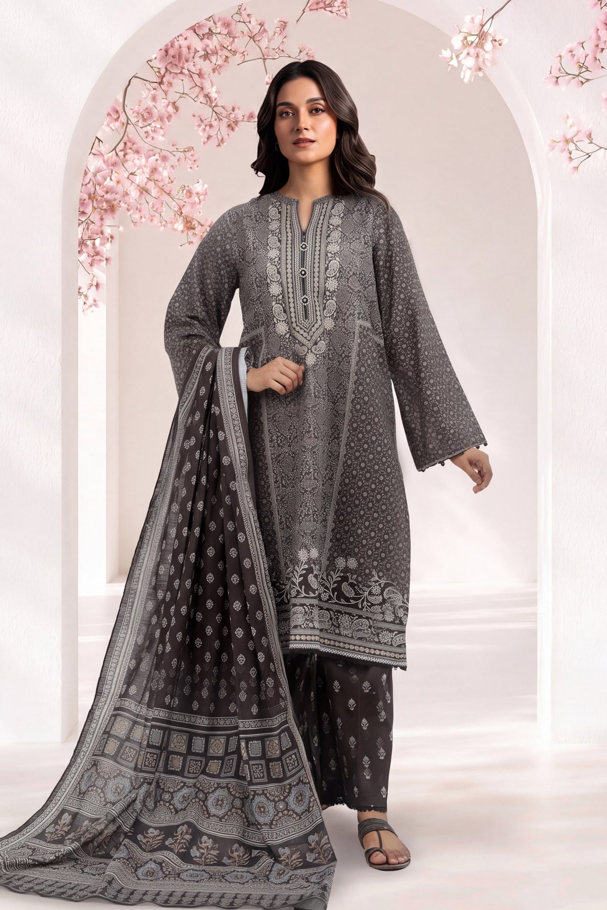 Unstitched 3-Piece