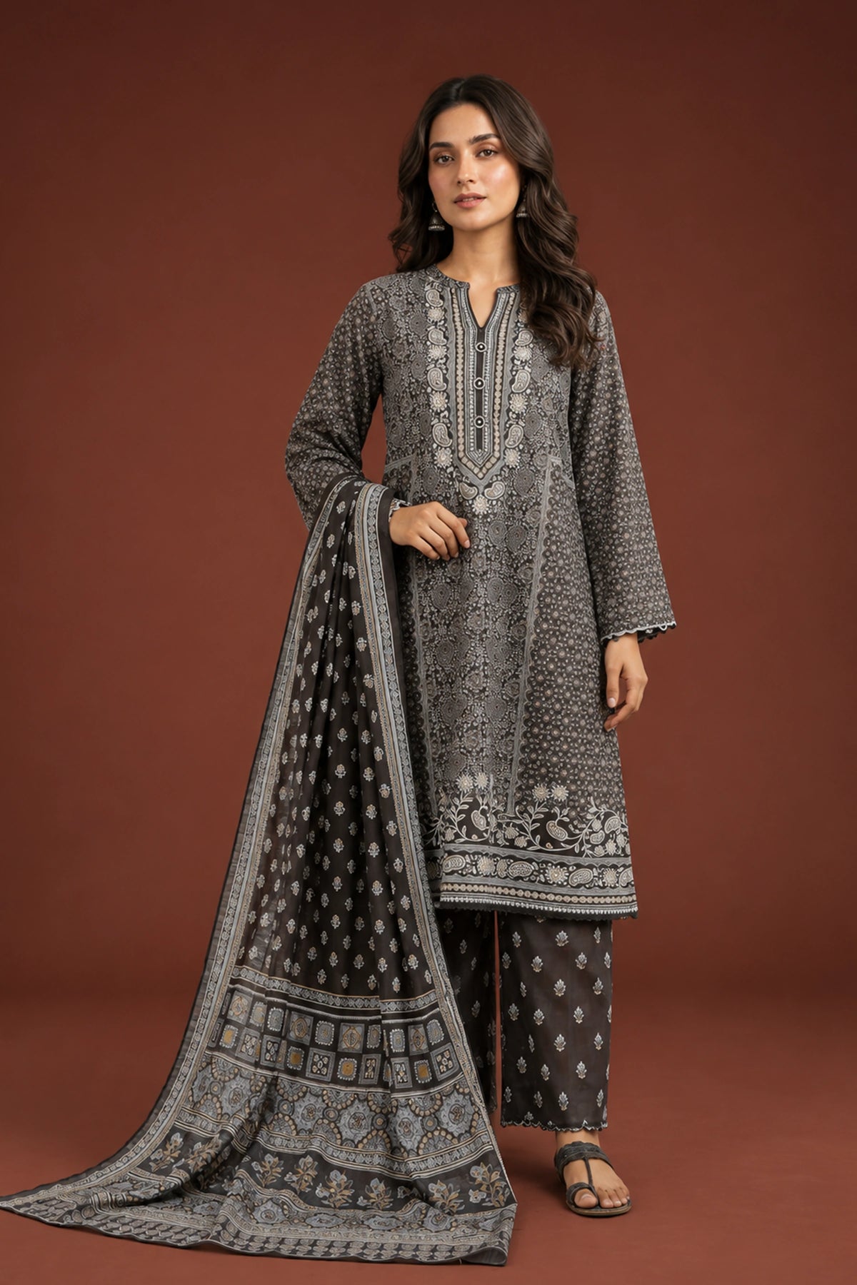 Unstitched 3-Piece
