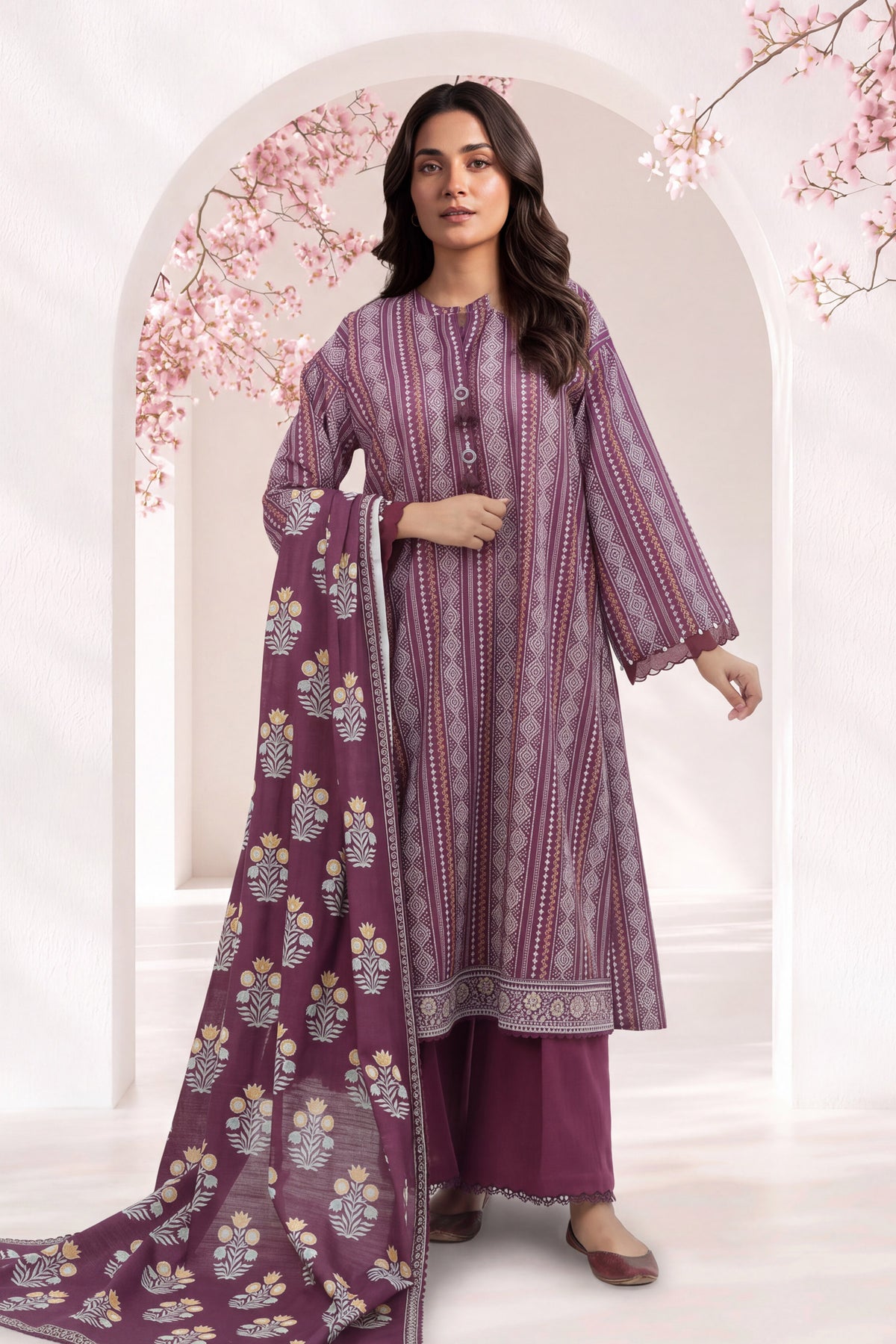 Unstitched 3-Piece