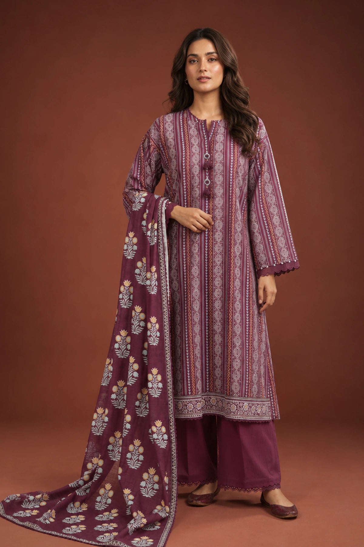 Unstitched 3-Piece