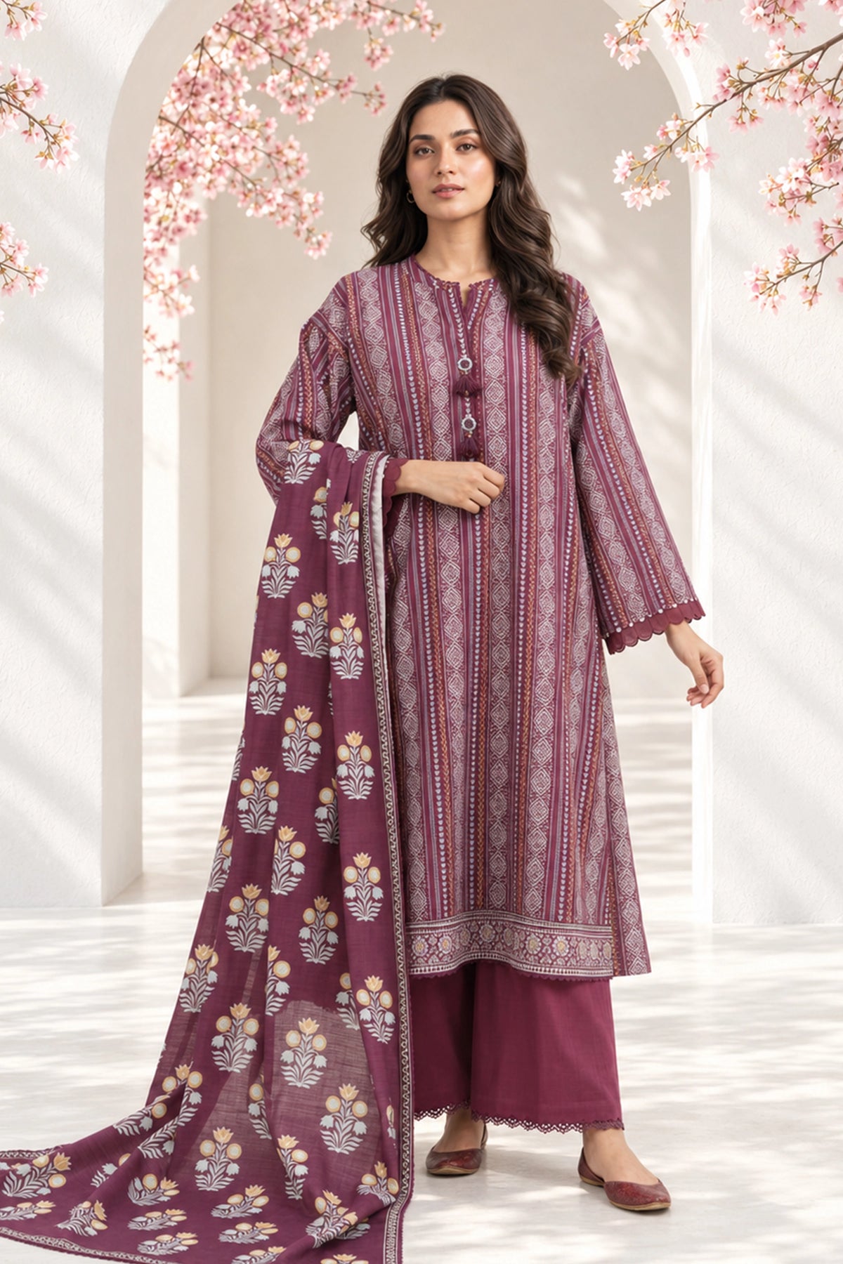 Unstitched 3-Piece
