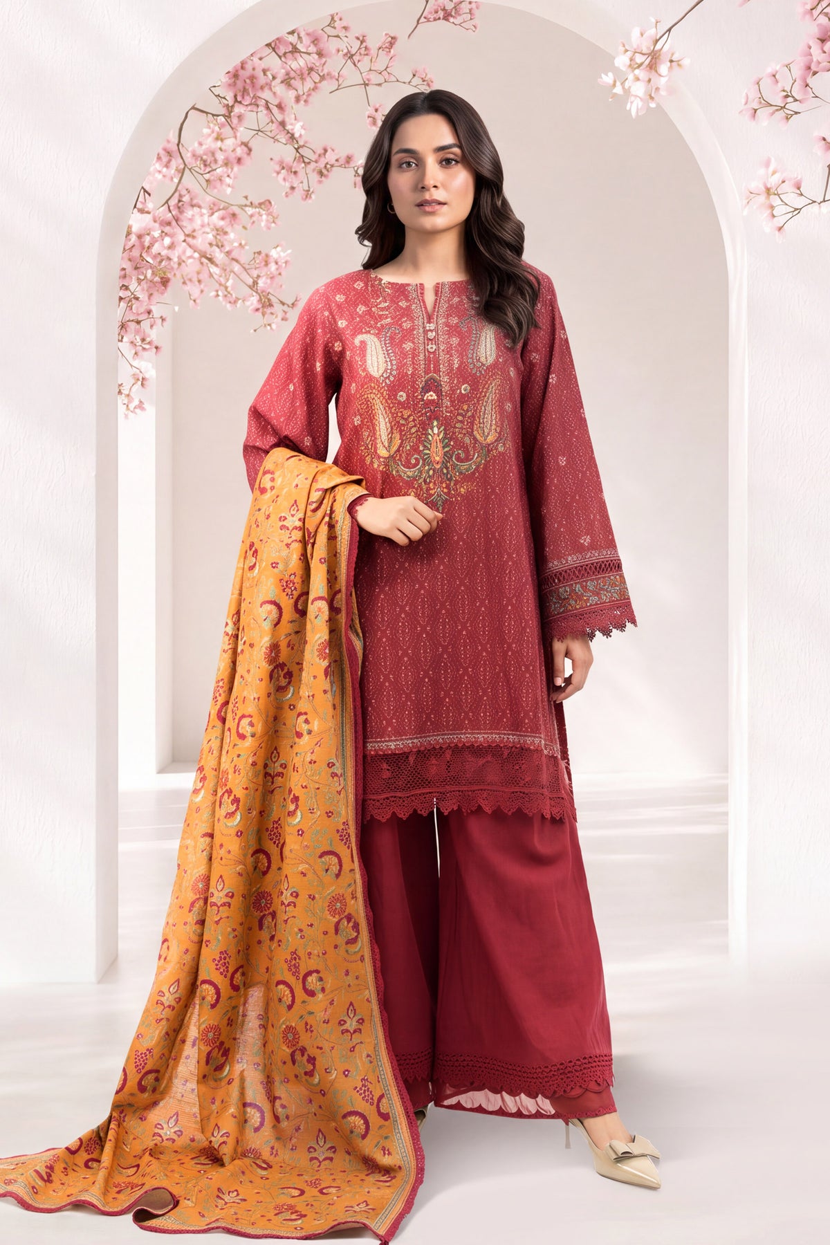 Unstitched 3-Piece
