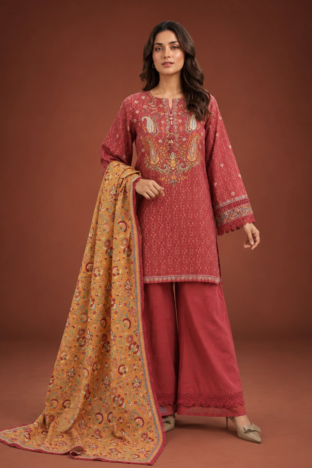 Unstitched 3-Piece
