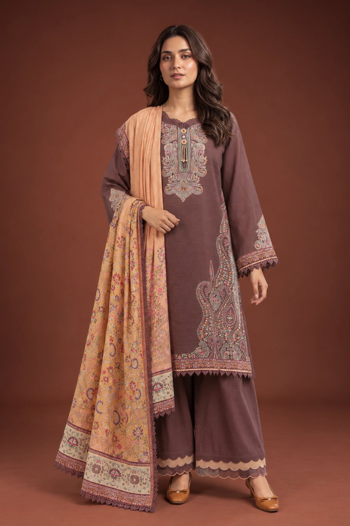 Unstitched 3-Piece