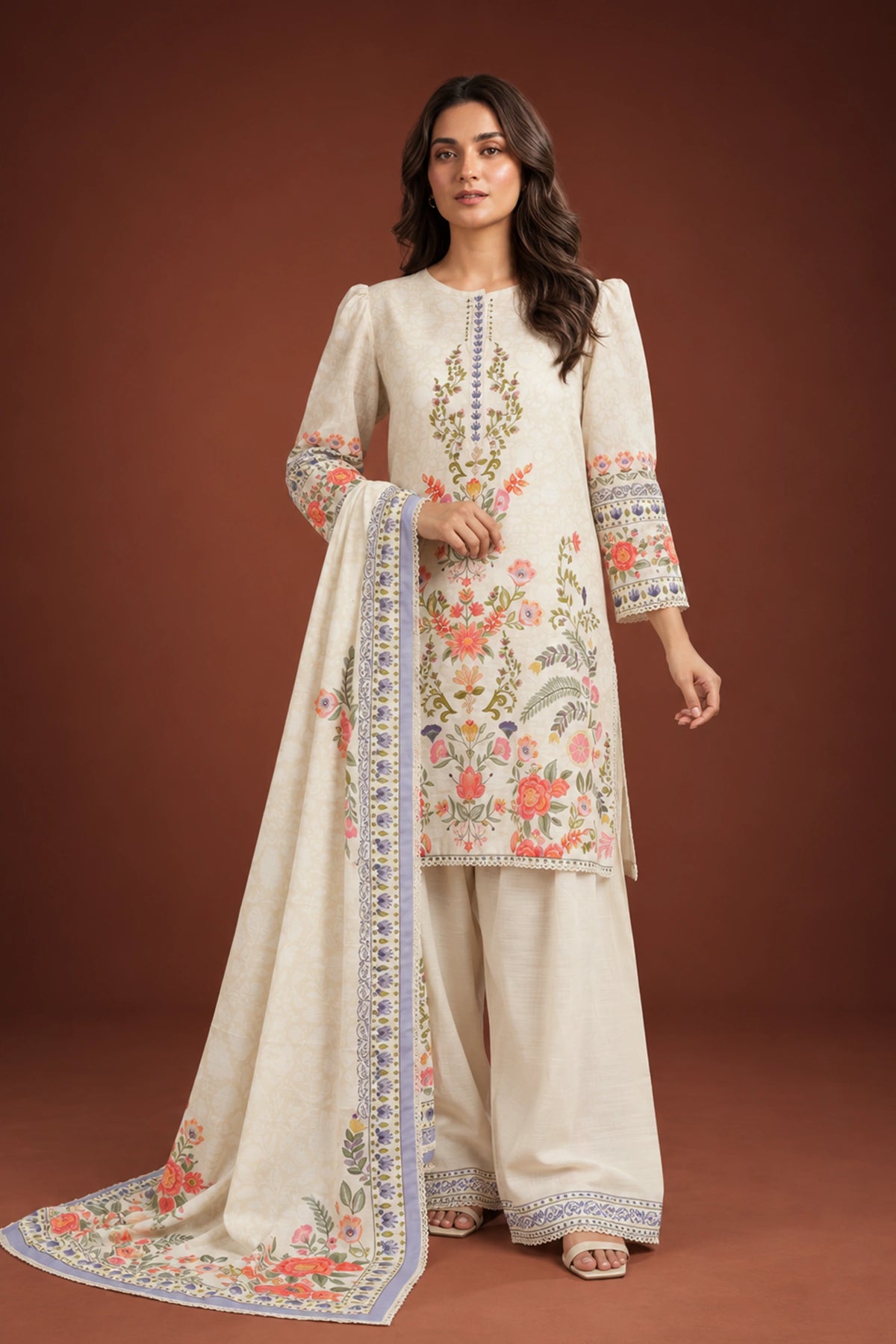 Unstitched 3-Piece
