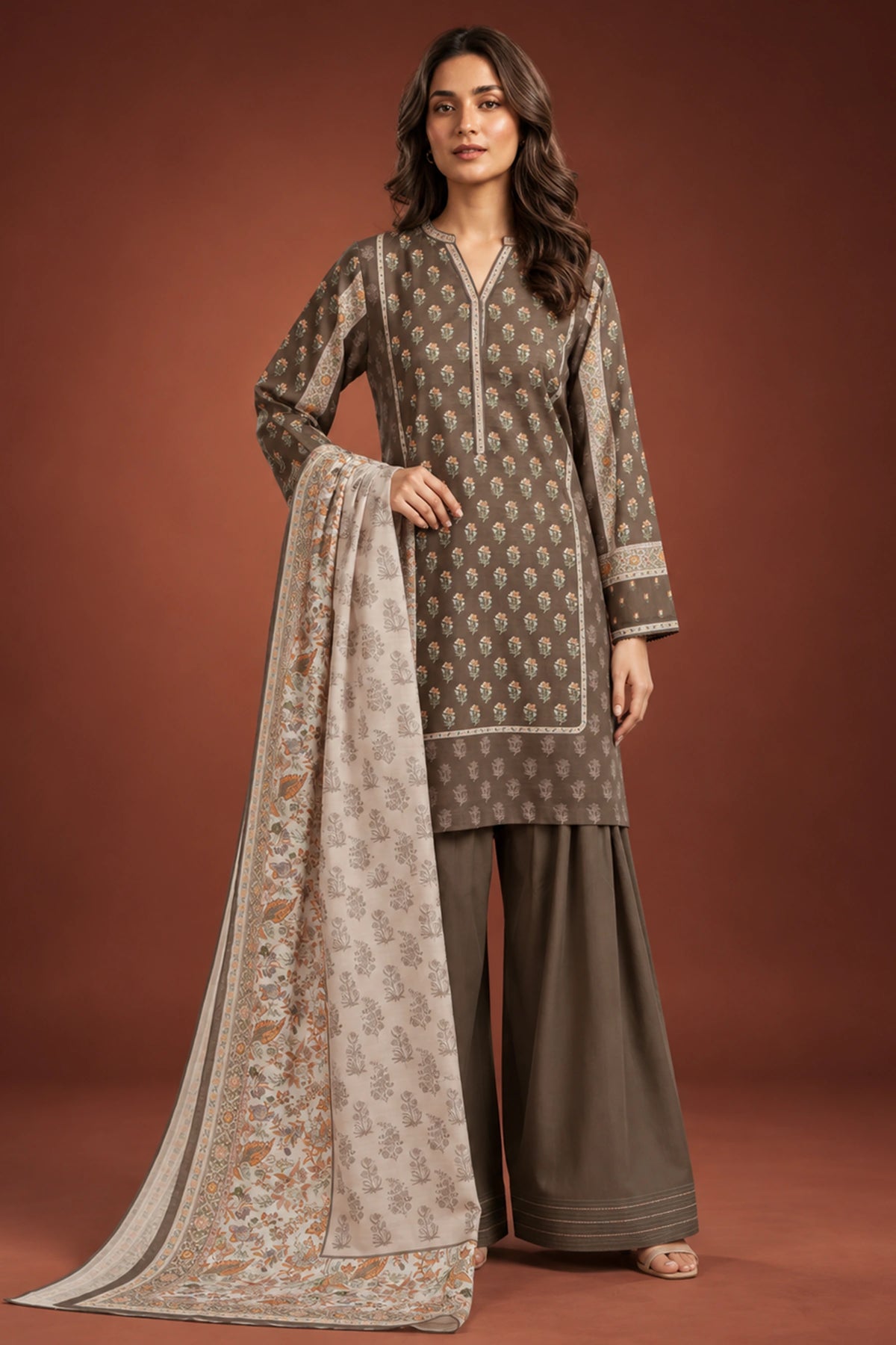 Unstitched 3-Piece