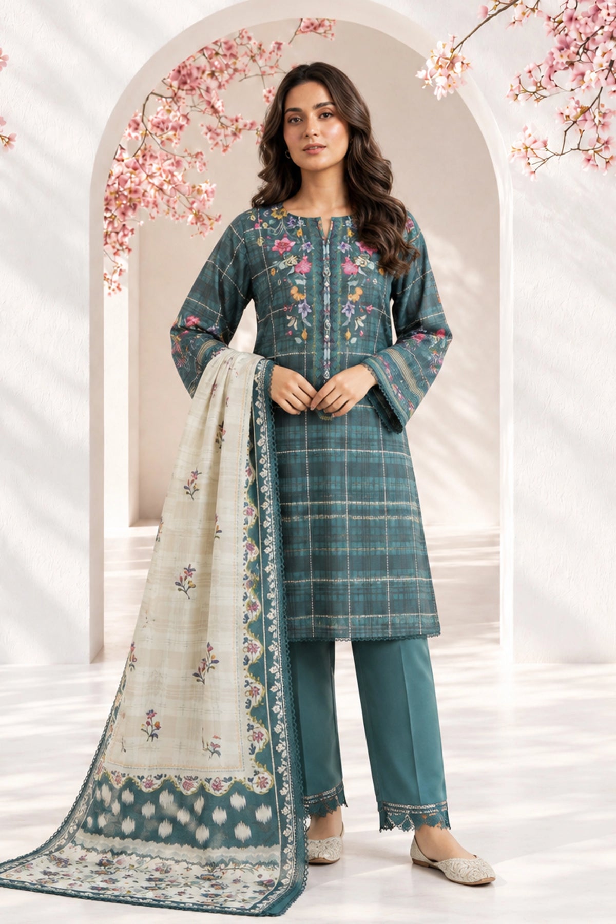 Unstitched 3-Piece