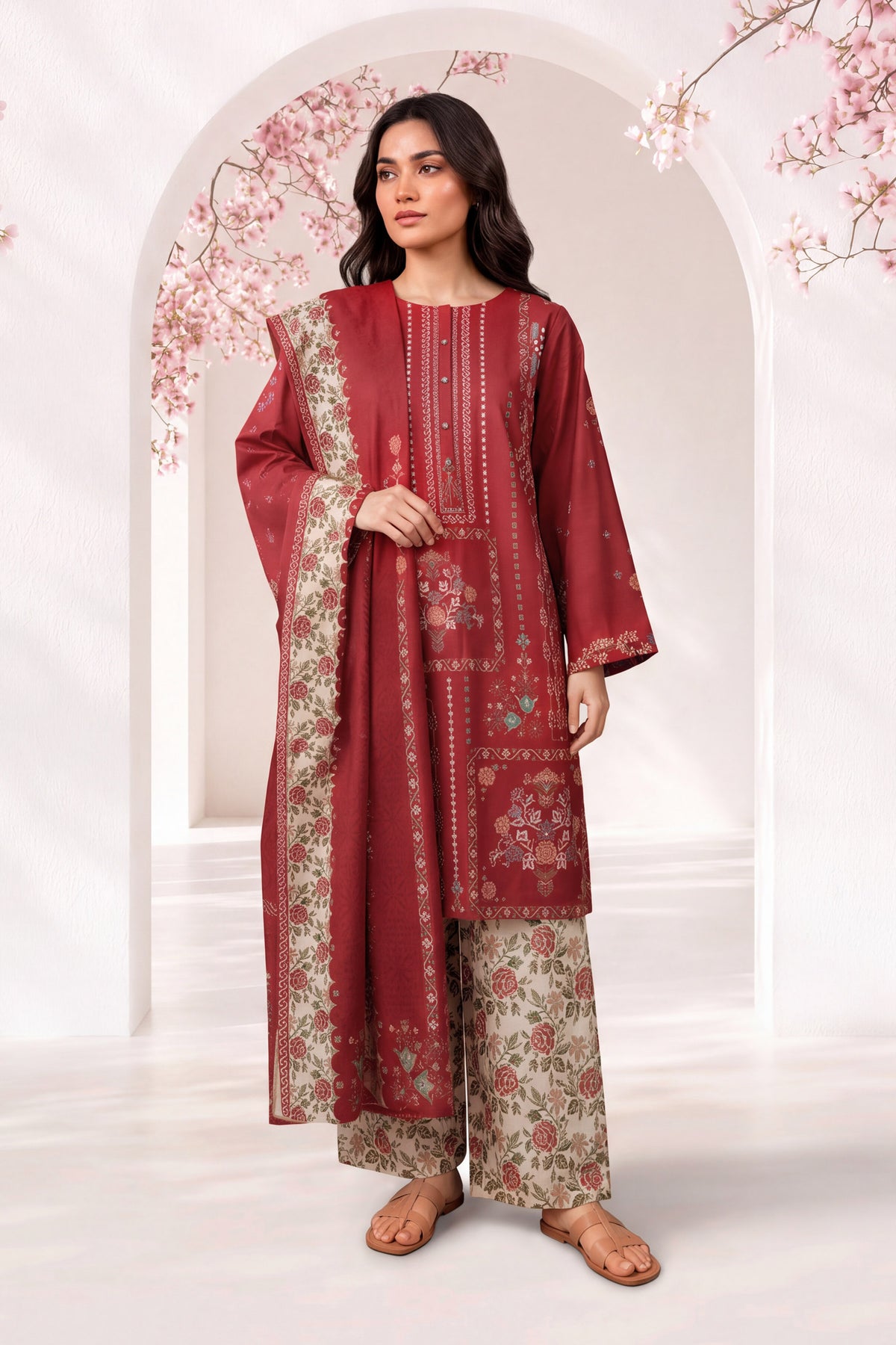 Unstitched 3-Piece