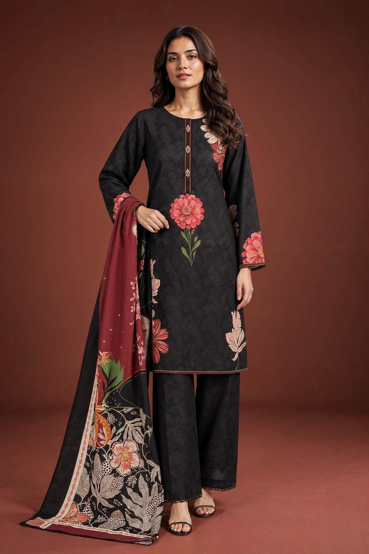 Unstitched 3-Piece