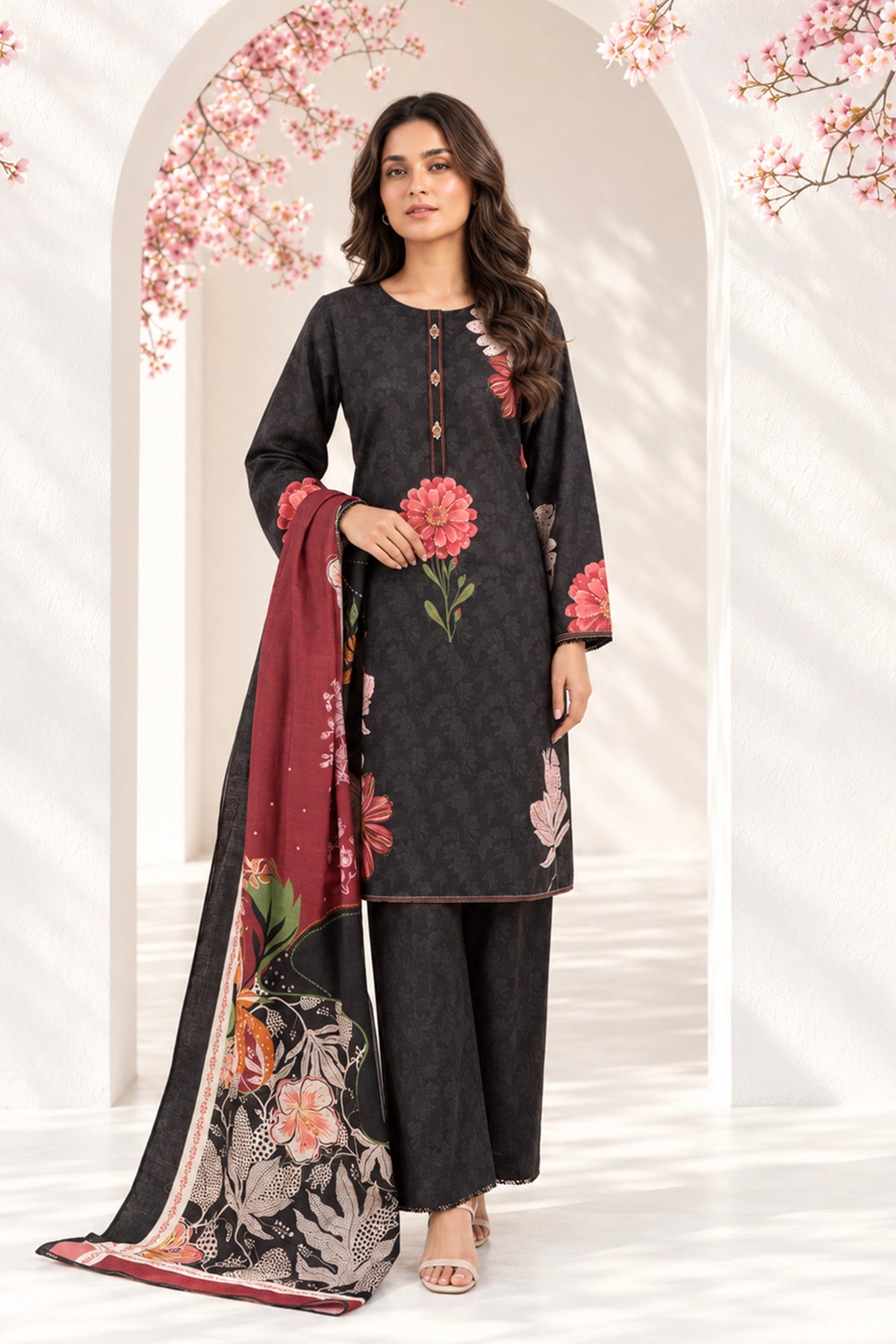 Unstitched 3-Piece