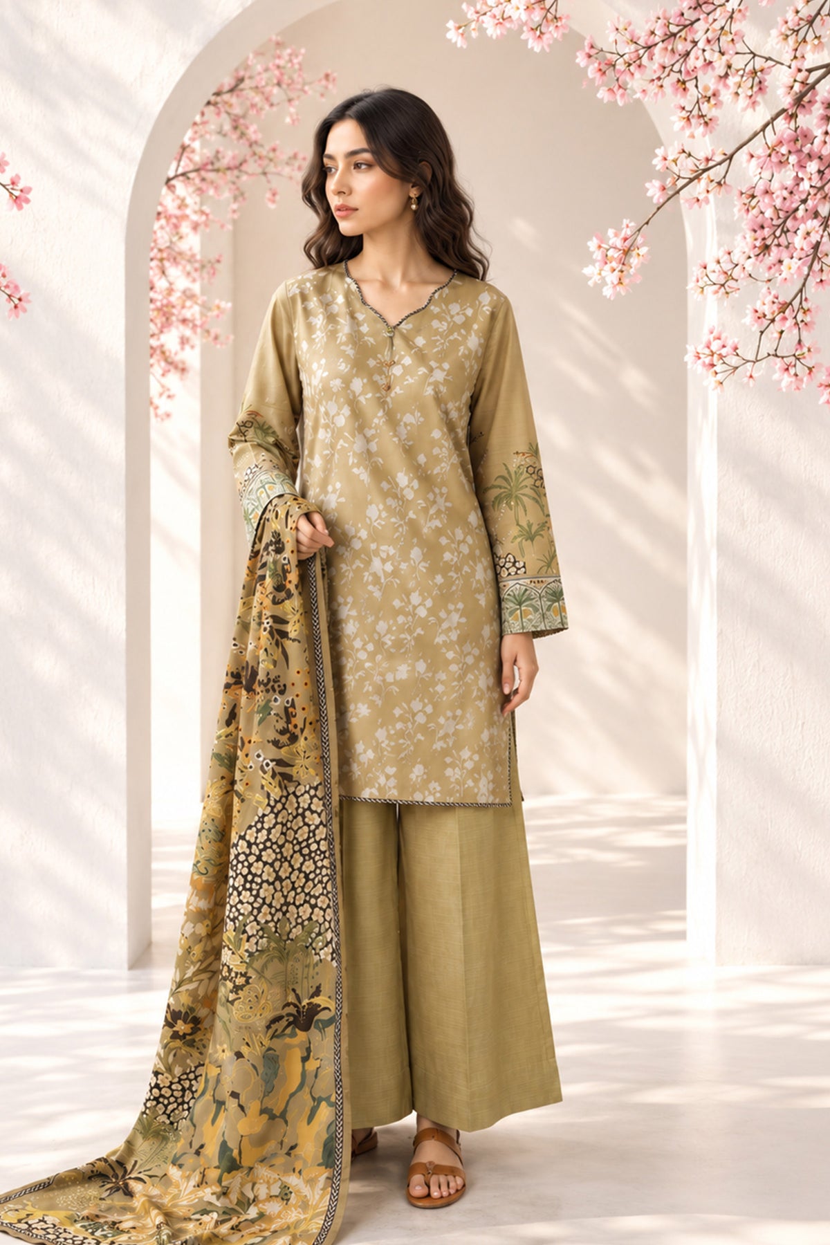 Unstitched 3-Piece