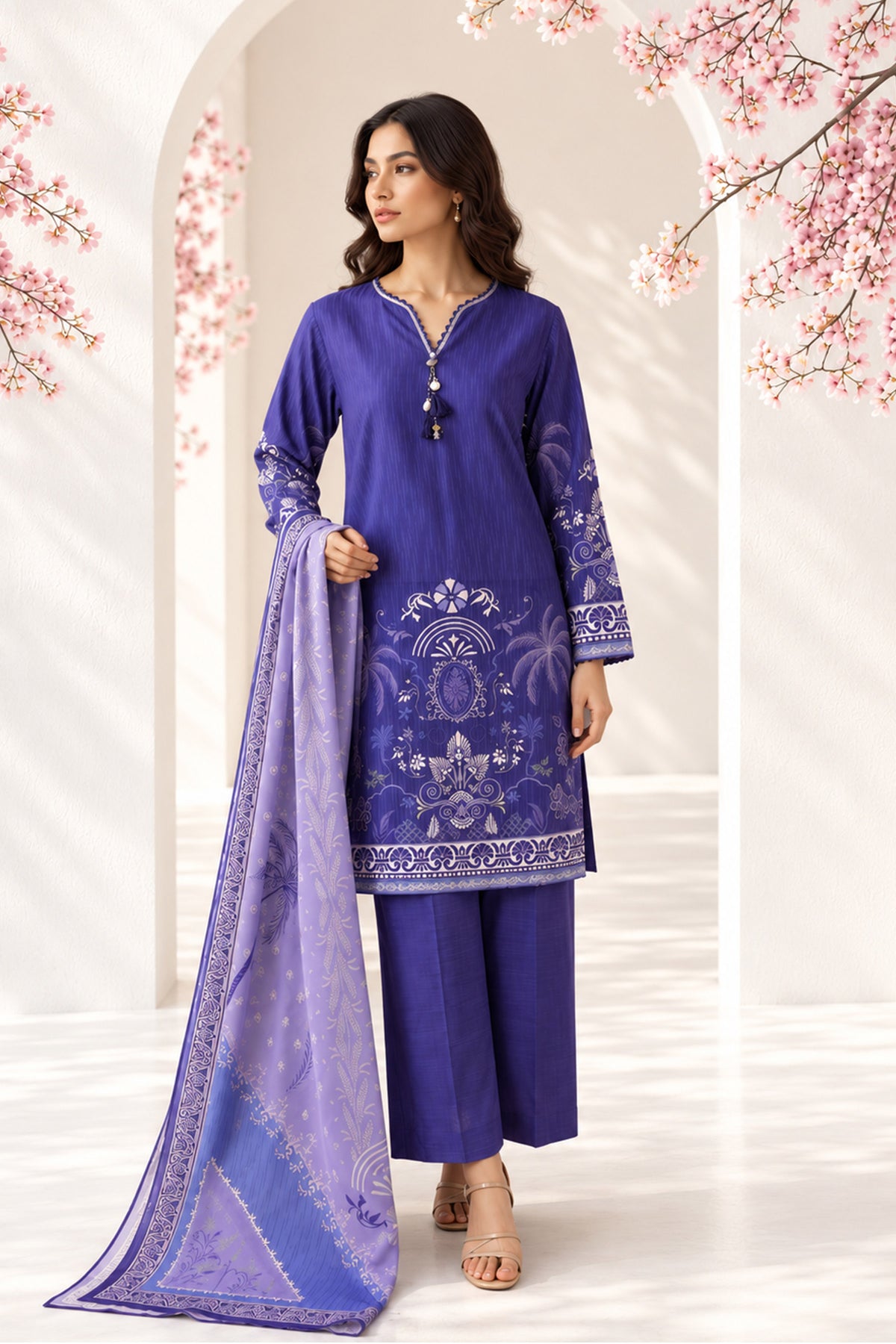Unstitched 3-Piece
